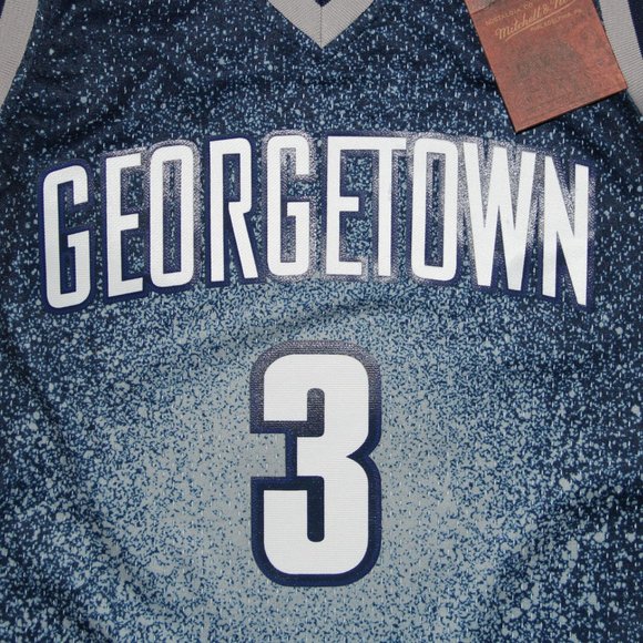 Mitchell & Ness NCAA Swingman Georgetown Allen Iverson 95 Gradient Jersey - Picture 2 of 6